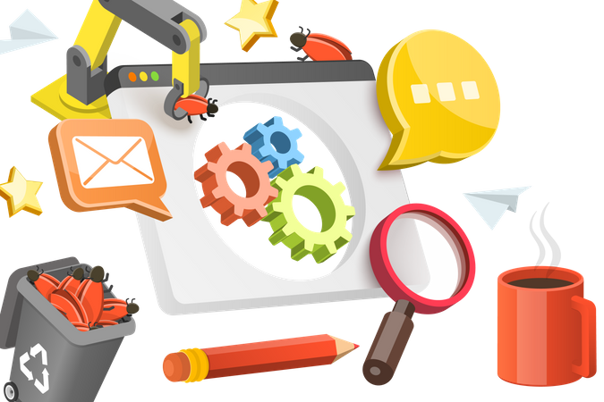 Automated Testing Framework  Illustration