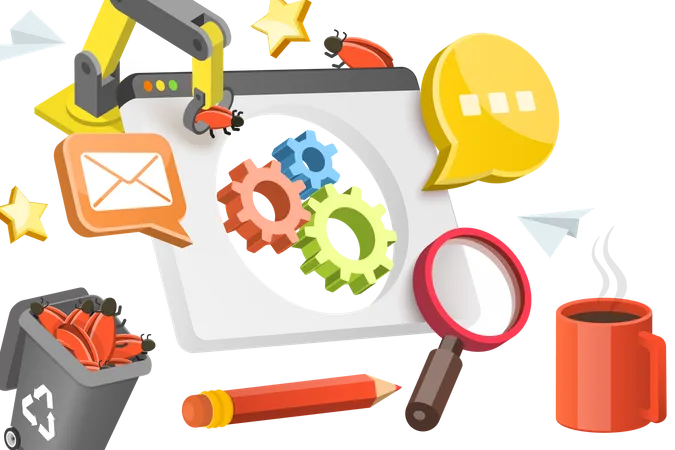 Automated Testing Framework  Illustration