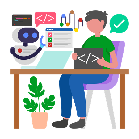Automated Website Testing  Illustration