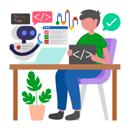 Automated Website Testing  Illustration