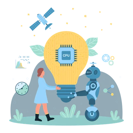 Automation of idea creation  Illustration