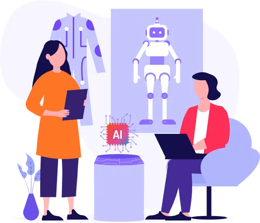 Automation Research  Illustration