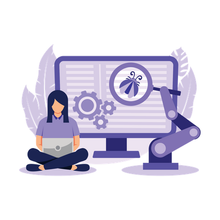 Automation testing  Illustration