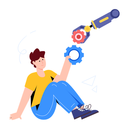 Automatisierung  Illustration