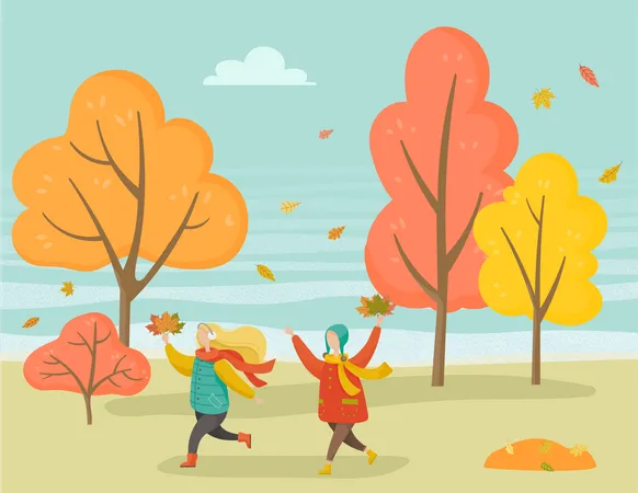 Autumn Fall  Illustration