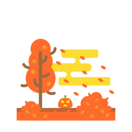 Autumn  イラスト