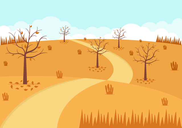 Autumn  イラスト