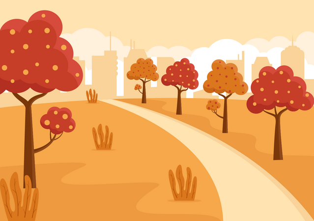 Autumn  イラスト