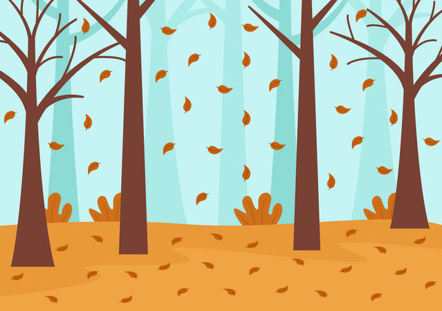 Autumn Park Illustration
