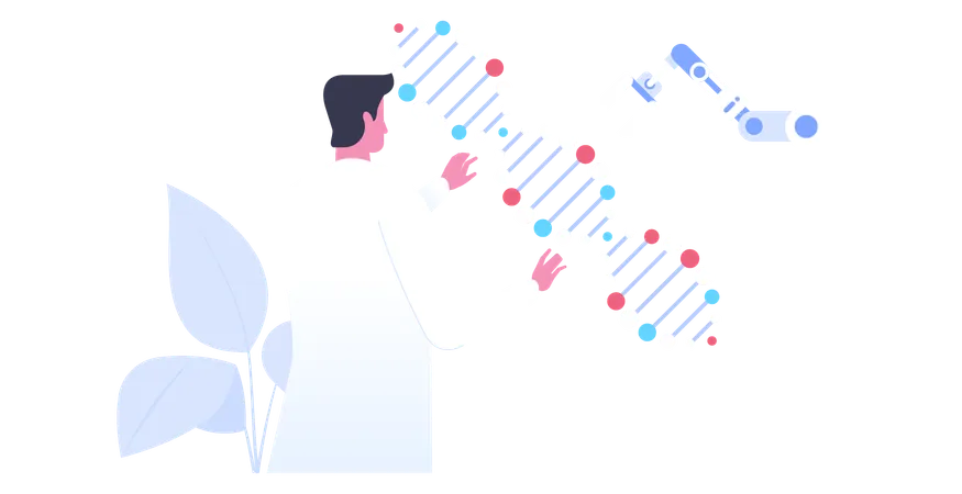 Avances en la investigación sanitaria  Illustration