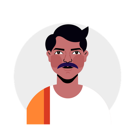 Avatar de fazendeiro  Ilustração