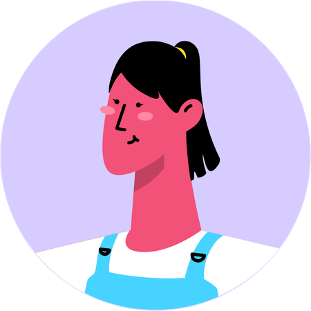 Avatar féminin  Illustration