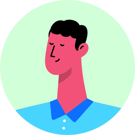 Avatar masculin  Illustration