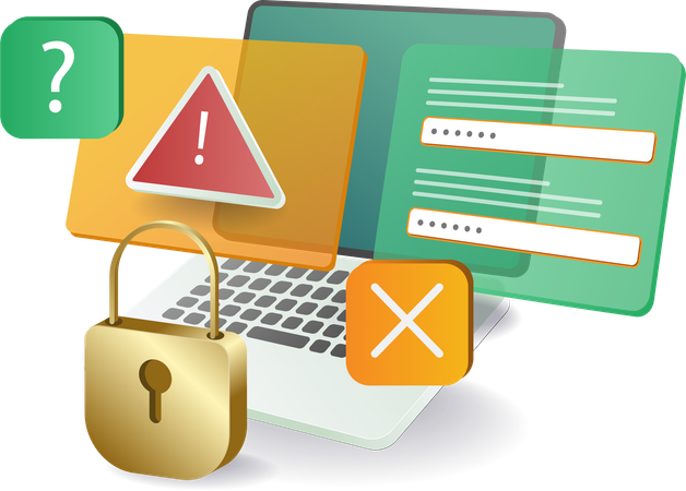 Avertissement sur la sécurité des technologies informatiques  Illustration