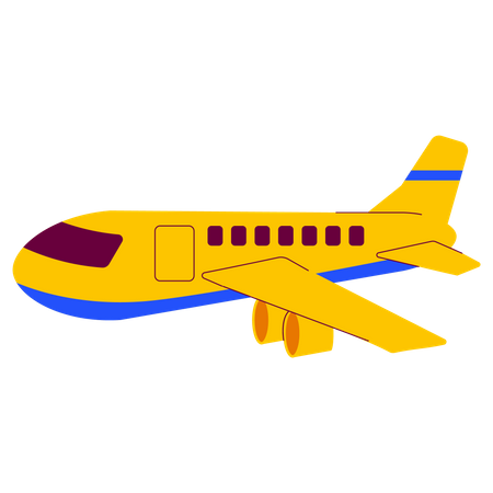 Avião  Ilustração