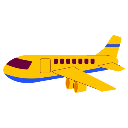 Avião  Ilustração