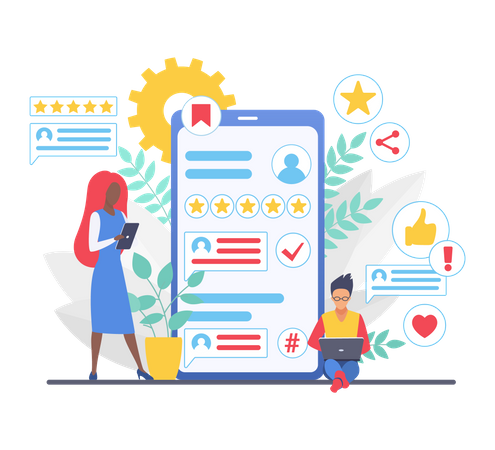 Avis client  Illustration