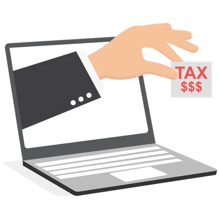 Avoid Paying Government Tax  Illustration