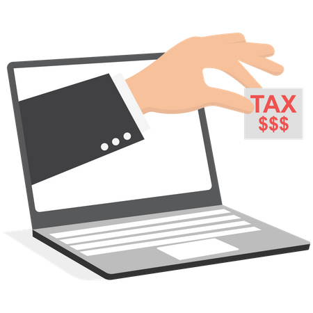 Avoid Paying Government Tax  Illustration