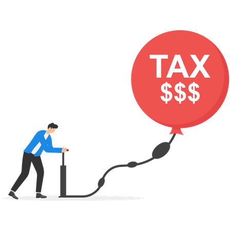 Avoid Paying Government Tax  Illustration