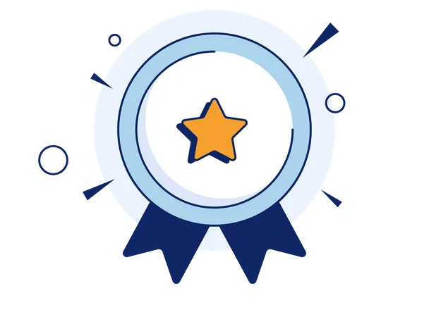 Award Badge  Illustration