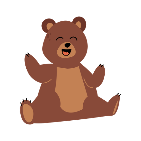Baby Bear  Illustration