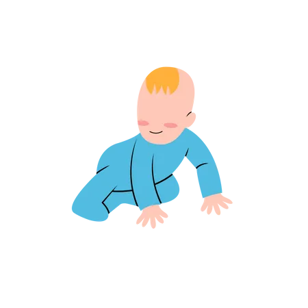 Baby boy Illustration