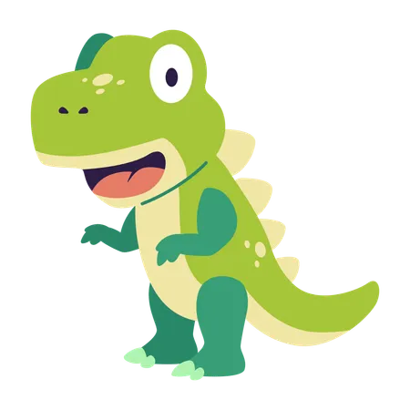 Baby Dinosaur Illustration Illustration