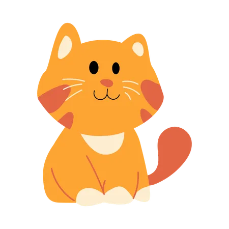 Kitten Illustration Illustration