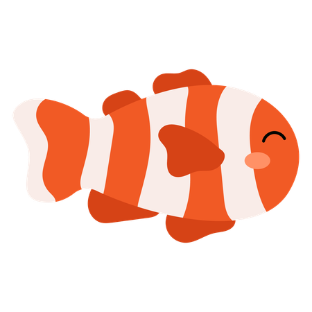 Baby koi fish  Illustration
