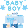baby shower couple cartoon images