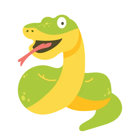 Baby snake  Illustration