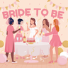 illustrations for bachelorette party