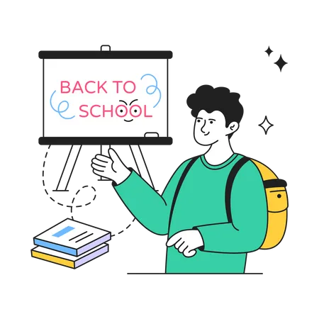 Back To School  Illustration