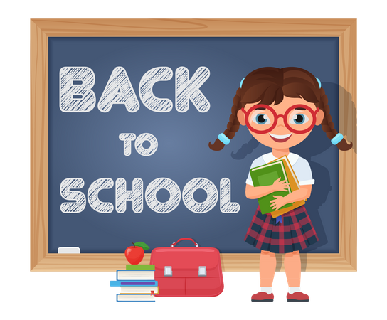 Back to school  Illustration