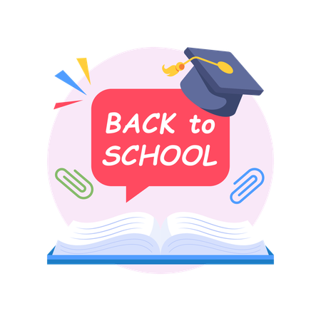 Back To School  Illustration