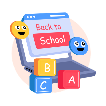 Back To School  Illustration