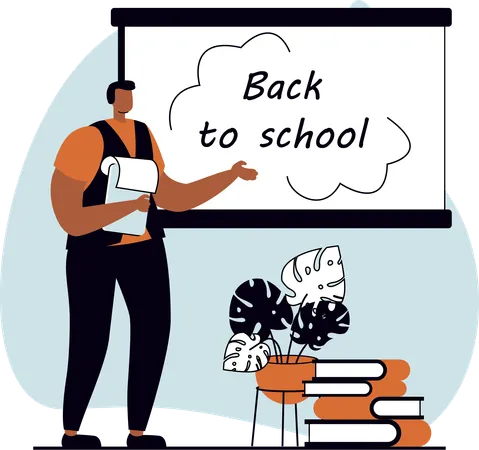 Back to school  Illustration