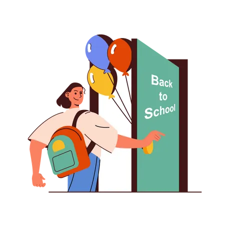 Back To School  Illustration