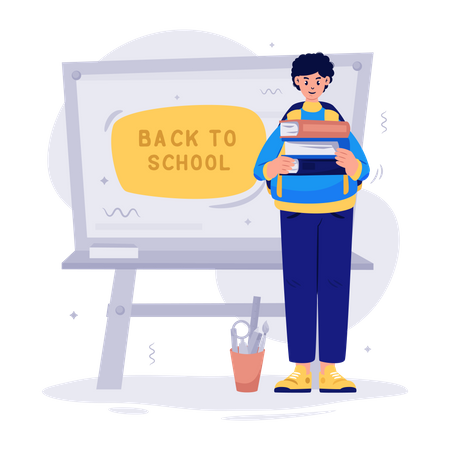 Back To School  Illustration