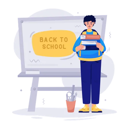 Back To School  Illustration