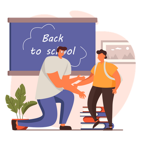 Back To School  Illustration