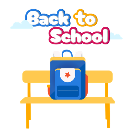 Back to school  Illustration