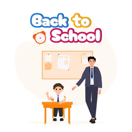 Back to school  Illustration