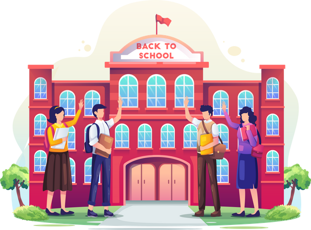 Back to school  Illustration