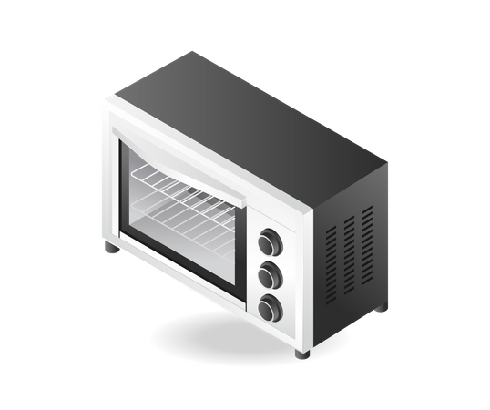 Backofen Grill  Illustration