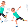 badminton illustration