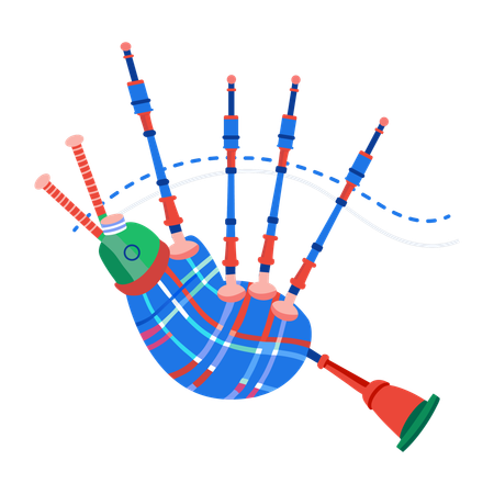 Bagpipes  Illustration