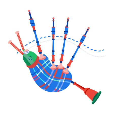 Bagpipes  Illustration