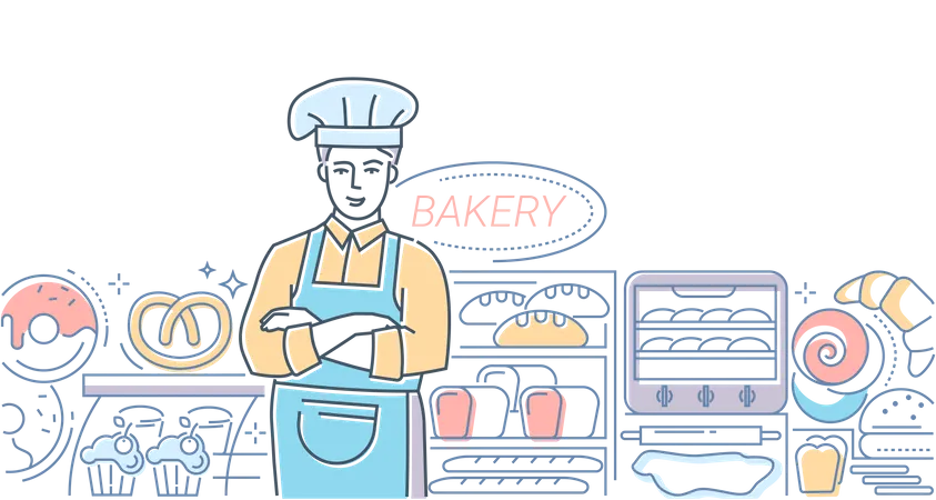 Bakery  Illustration